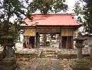 （２）単層門−羽黒神社